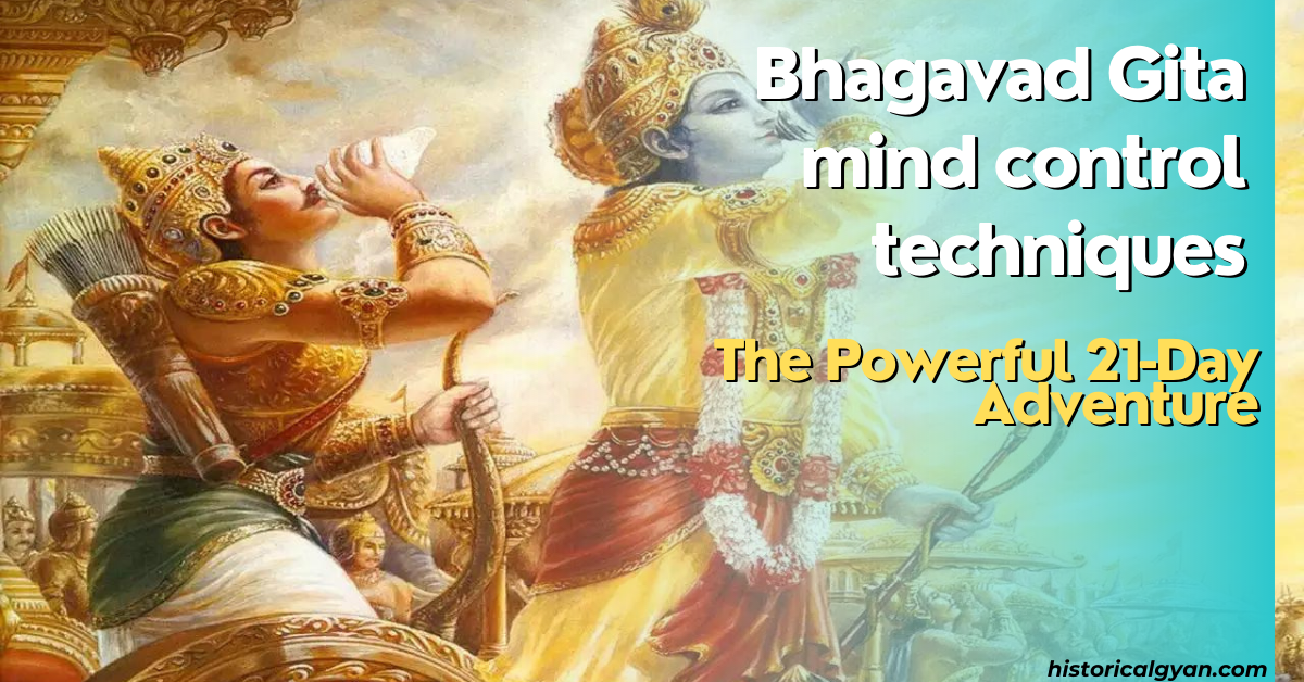 Bhagavad Gita mind control techniques